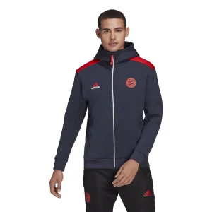 Paiement sécurisé Les meilleures critiques de 🛒 Football Homme Adidas Veste Bayern Munich Z.n.e. Anthem BLEU 🤩 16