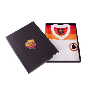 Remise ❤️ Football Homme Copa Maillot Extérieur As Roma 1978/1979 BLANC 🤩 Top ventes 14