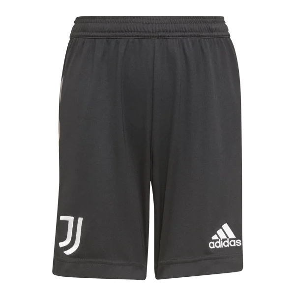 boutique paris Meilleure vente 🛒 Football Garçon Adidas Short Enfant Extérieur Juventus 2021/22 NOIR ⭐ 6