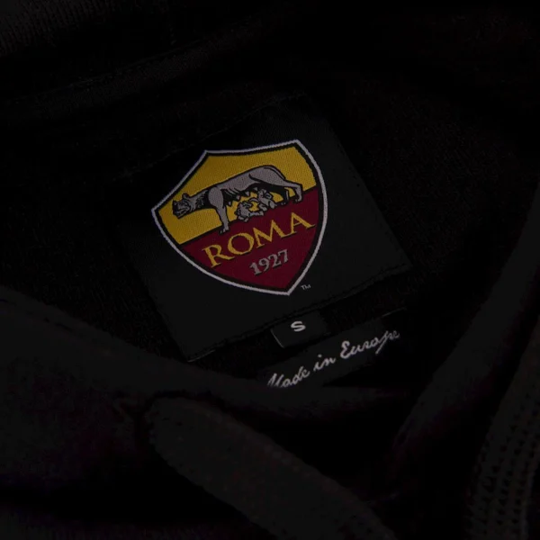 Le moins cher ⭐ Football Homme Copa Sweatshirt À Capuche As Roma NOIR ⭐ magasin en ligne 6