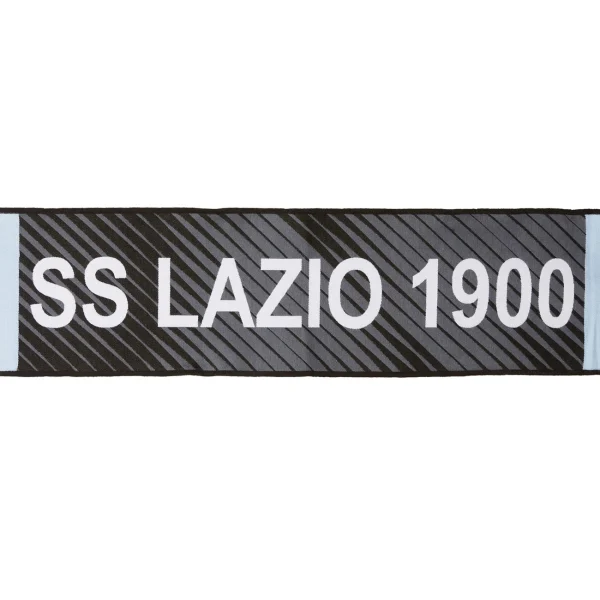 Budget 😉 Football Adulte Macron Echarpe Lazio Rome 2020/21 NOIR 😍 meilleur service 3